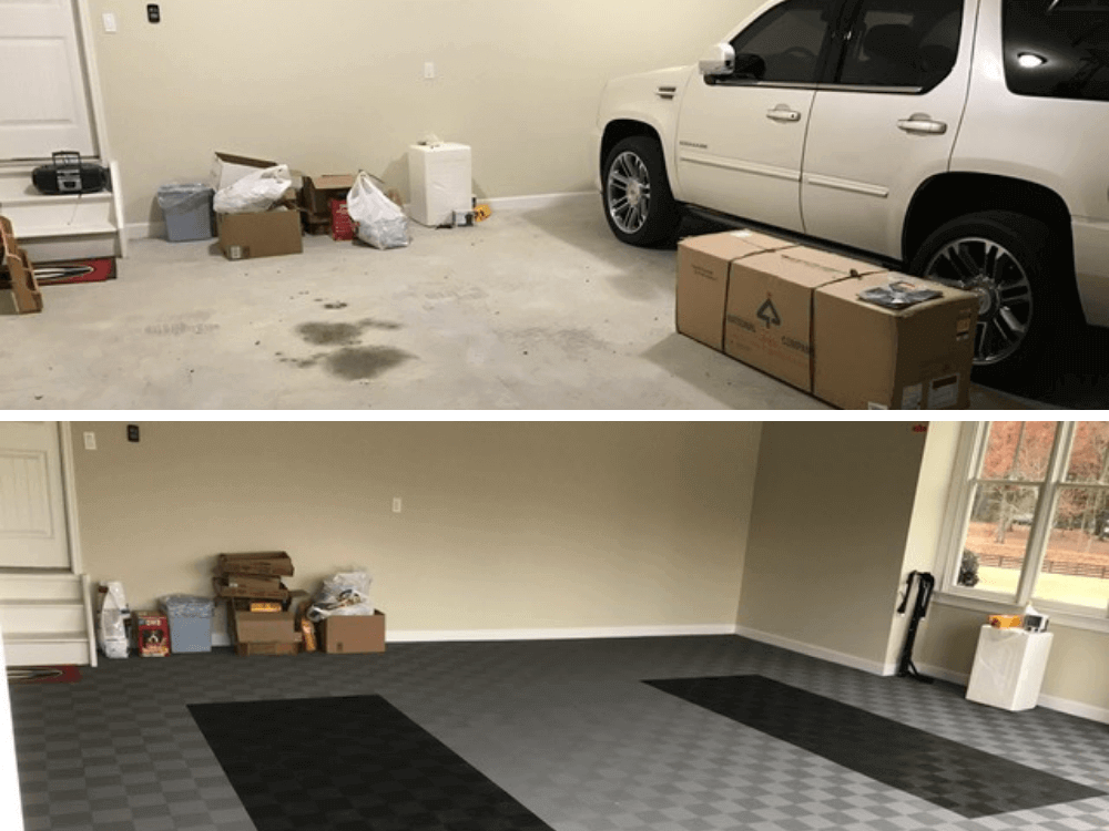 Perforated Garage Floor Tiles Diy Interlocking System Mesh Drain