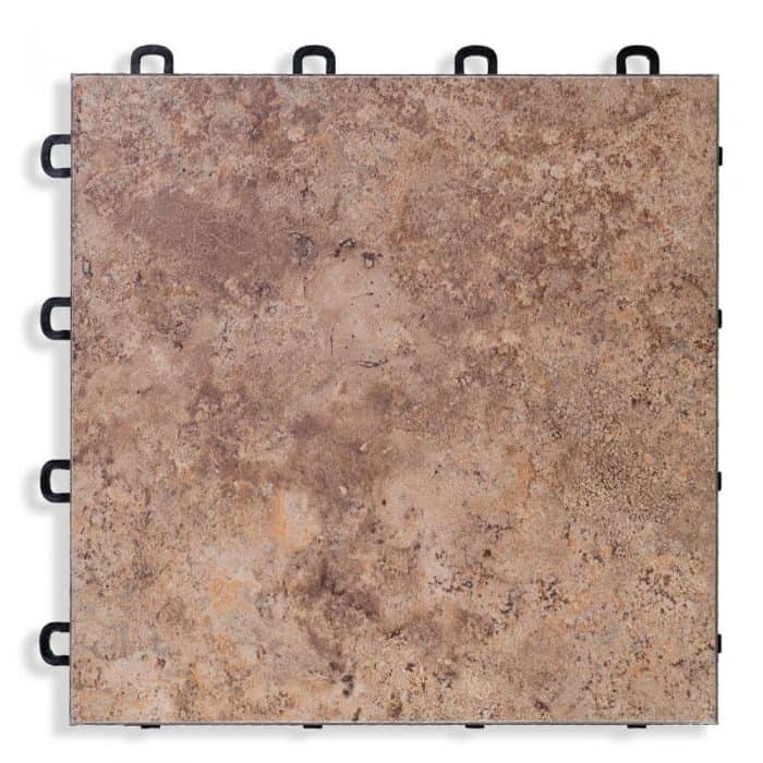 Clay Sandstone Interlocking Basement Floor Tiles - T3US19