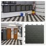 Coin Top Garage Floor Tiles - Interlocking Flooring By ModuTile