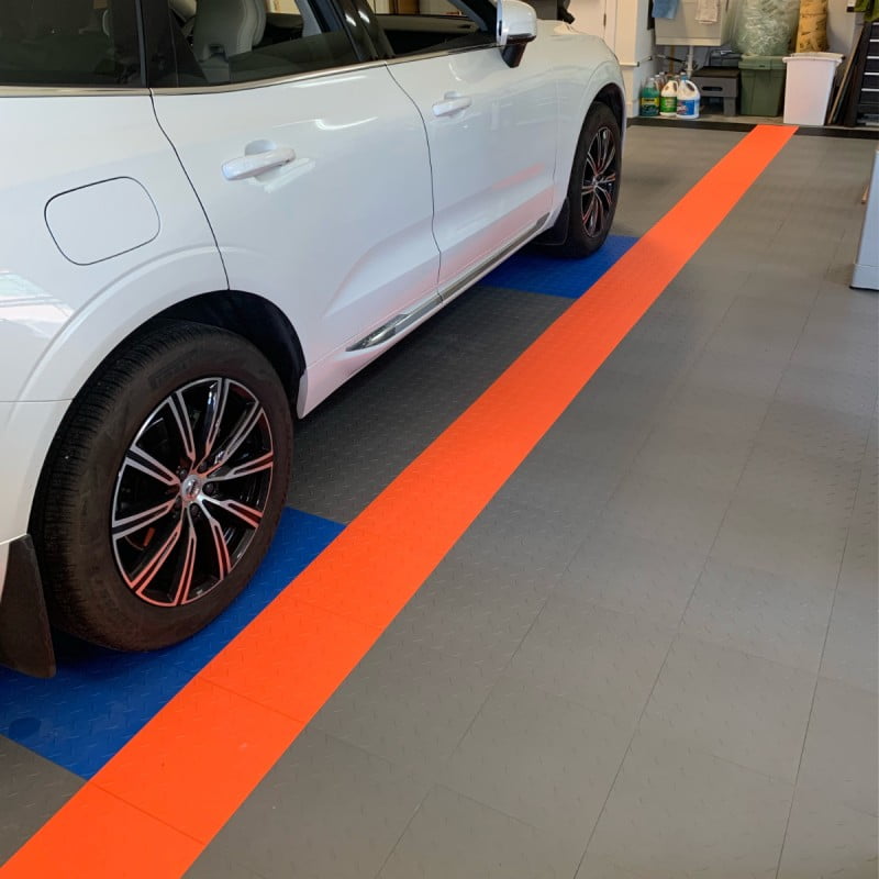 Diamond Top Garage Floor Tiles Interlocking Flooring by ModuTile