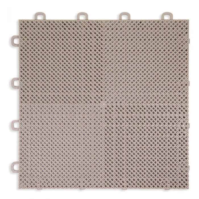 Perforated Modula Floor Tile - Beige - T2US51