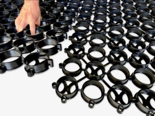 Pavers Basketball Court Base 2 #39 x2 #39 Plastic Pavers Made in USA