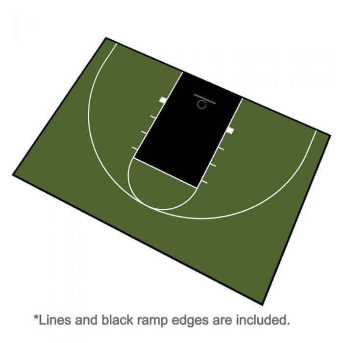 Indoor/Outdoor Basketball Court Kit