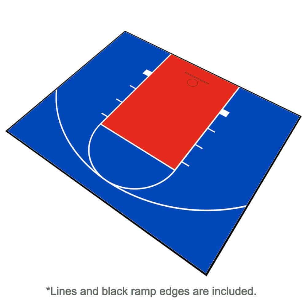 outdoor basketball court plan