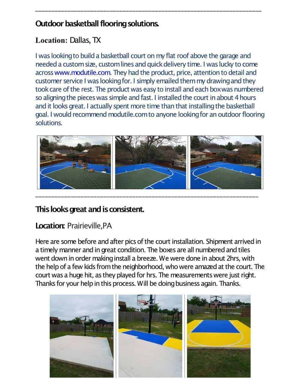 Shop - DunkStar DIY Basketball Courts