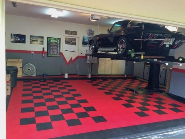 Garage Floor Tiles - Interlocking Garage Flooring - ModuTile