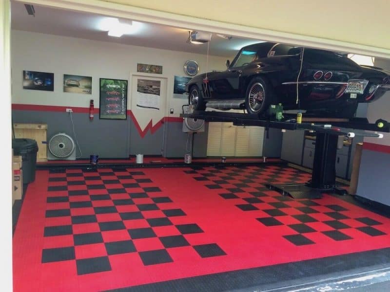 Garage Floor Tiles Interlocking Garage Flooring ModuTile