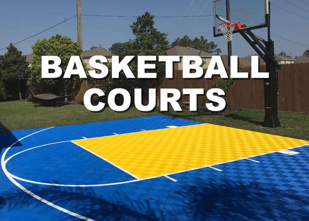 ModuTile Outdoor Basketball Court Floor Picture Gallery