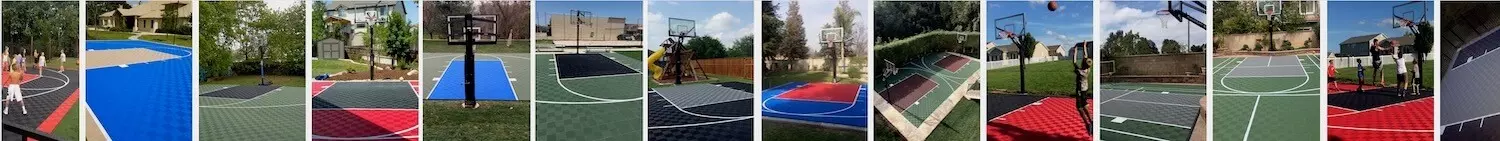 Outdoor Basketball Court Floor Sport Tiles