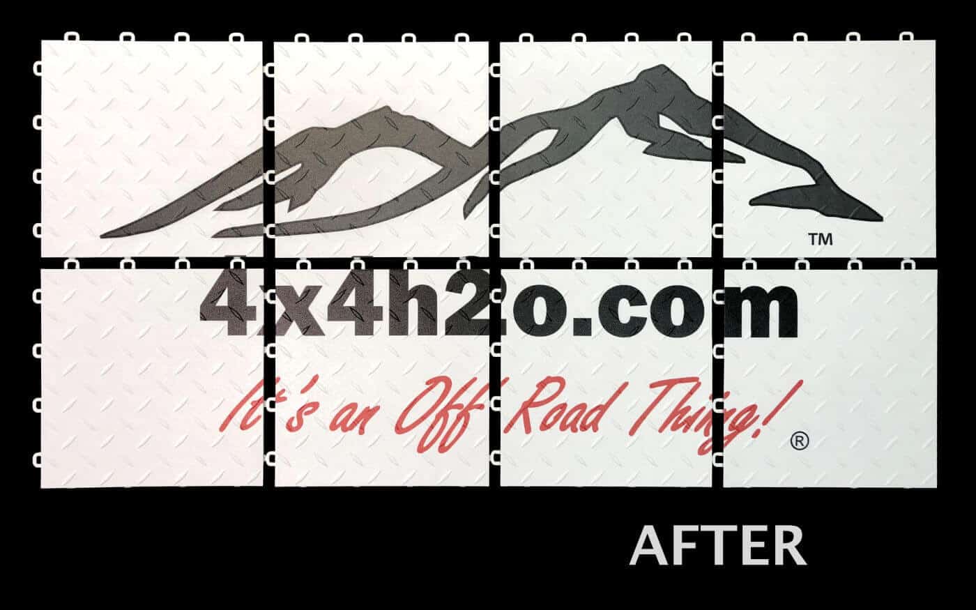 Graphics Flooring 4x4H2O Trade Show