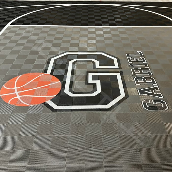 Gabriel Logo Example Basketball Court
