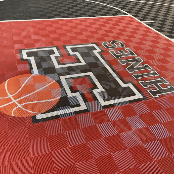 Hines Graphic Example Basketball Court