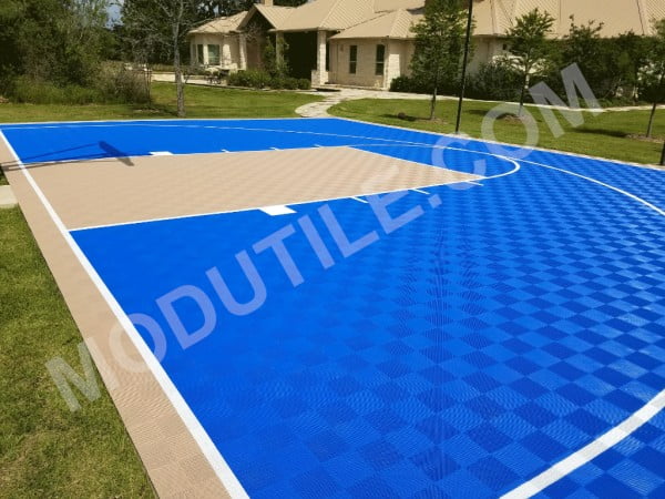 Backyard Basketball Court Ideas - ModuTile Sport Picture Gallery